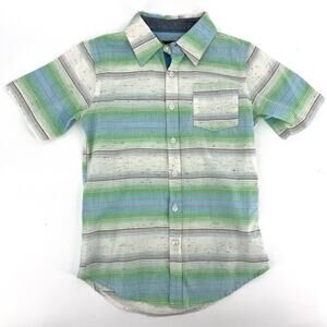 Univibe NWT Big Boys Cotton button down shirt in Bone‎ (Small)
